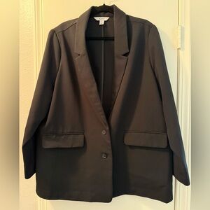 Old Navy Women's Black Blazer with Pockets 2XL